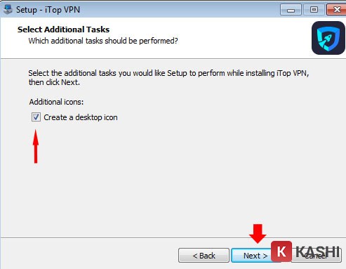 Cài đặt iTop VPN bước 4