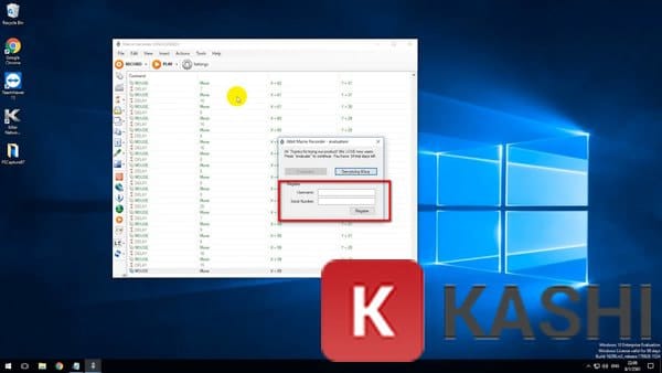 Nhập key kích hoạt