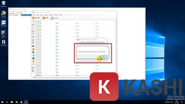 Kích hoạt thành công