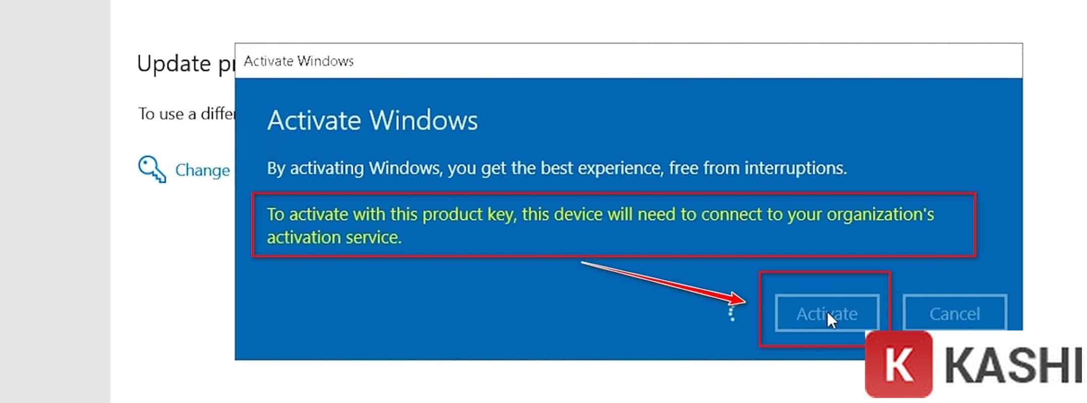 Kích hoạt Windows