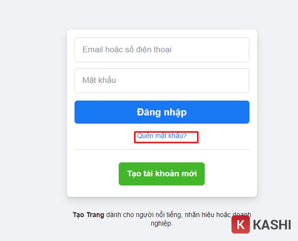 Chọn quên mật khẩu rồi chọn không còn truy cập được nữa 