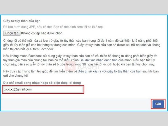 Khôi Phục Mật Khẩu Facebook Bằng Hình Ảnh: Hướng Dẫn Chi Tiết 2025 Nhập địa chỉ email và chờ xác minh