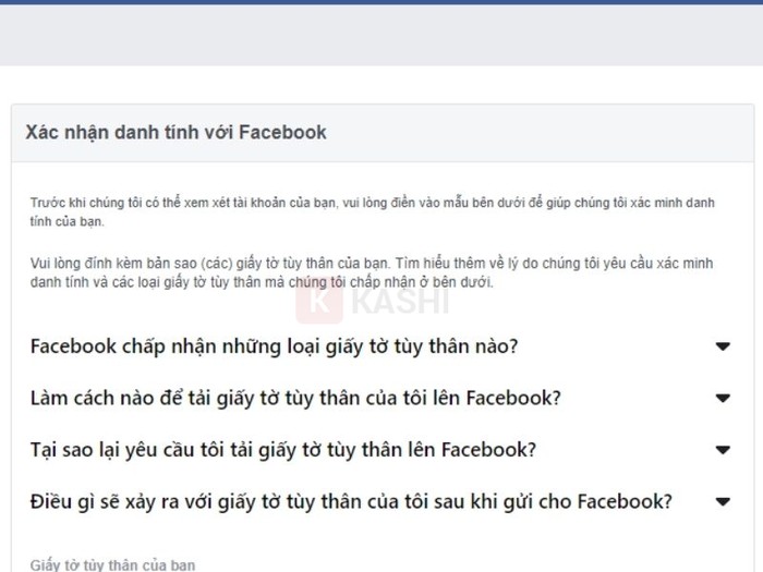 Khôi Phục Mật Khẩu Facebook Bằng Hình Ảnh: Hướng Dẫn Chi Tiết 2025 Xác nhận danh tính với Facebook