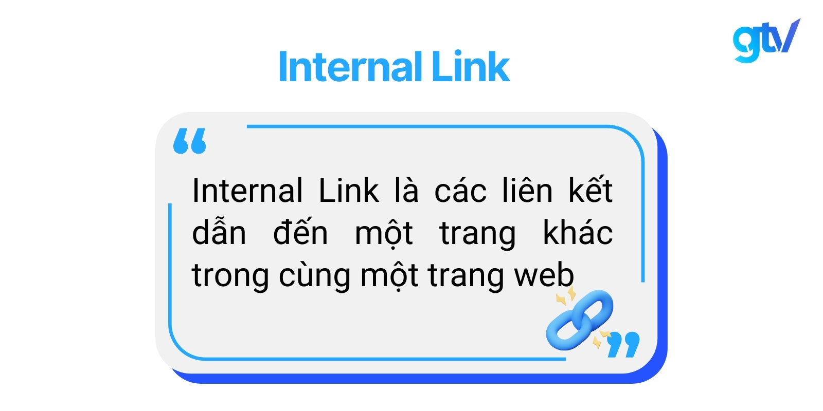 alt text: Ví dụ về liên kết nội bộ trên website