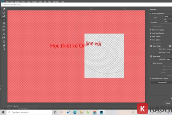 Cách chọn vùng chỉnh sửa trong Photoshop