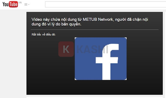 Live bị vi phạm bản quyền