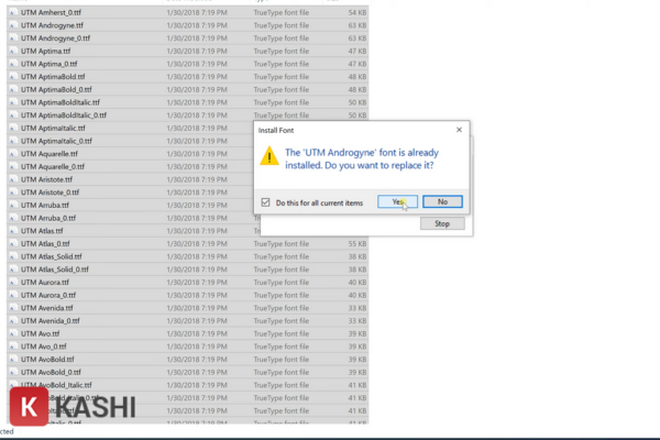 Xác nhận cài đặt
