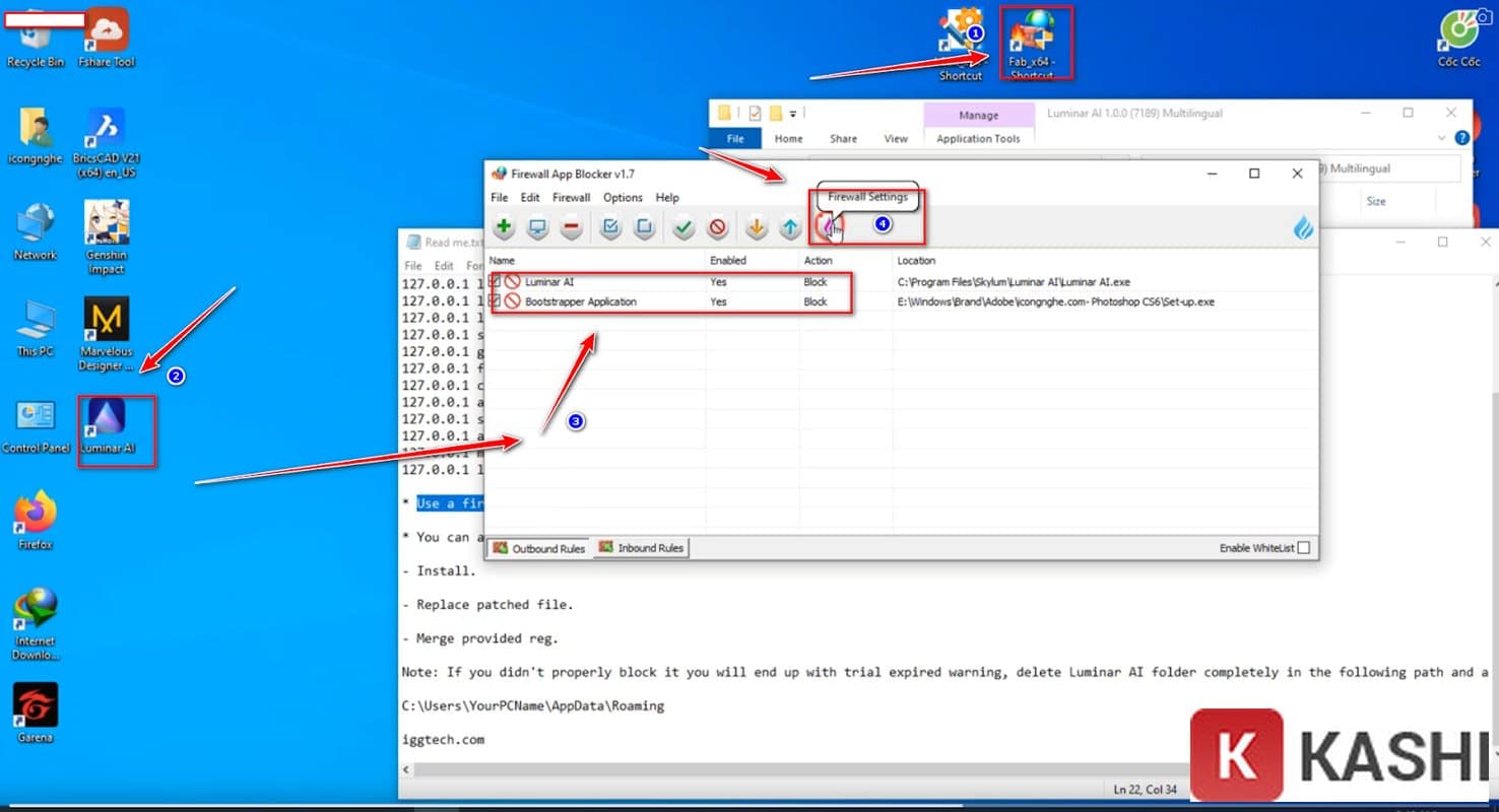 Cài đặt Firewall
