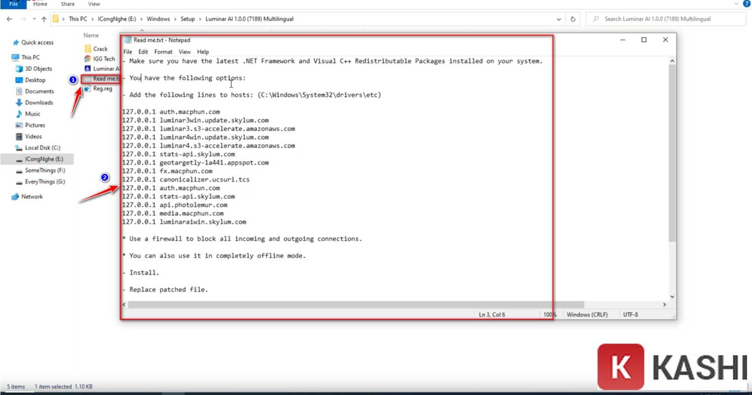 Chỉnh sửa file Hosts