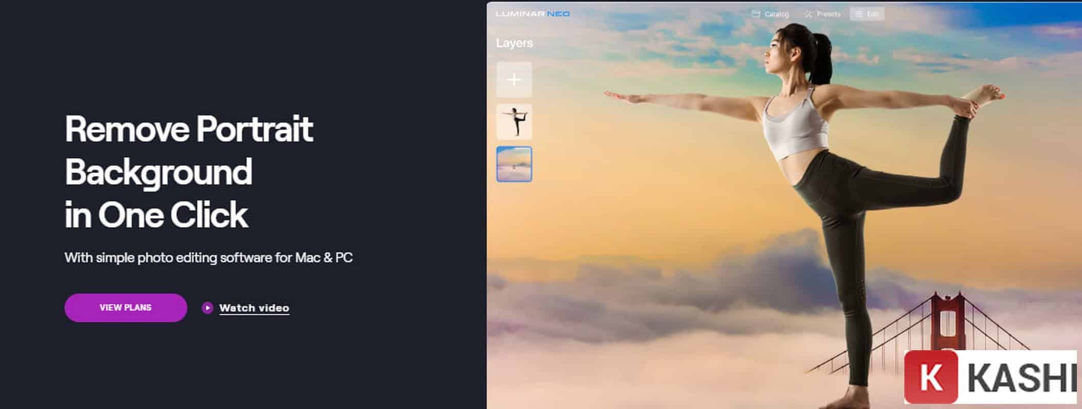Xóa nền ảnh với Luminar Neo