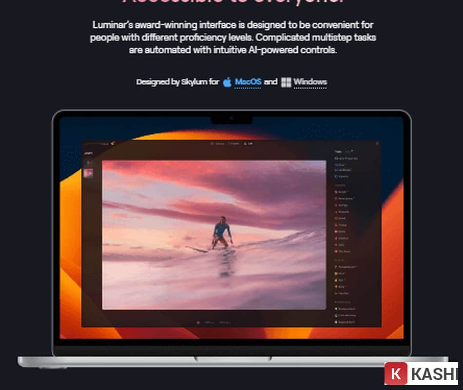 Chỉnh sửa chân dung với Luminar Neo