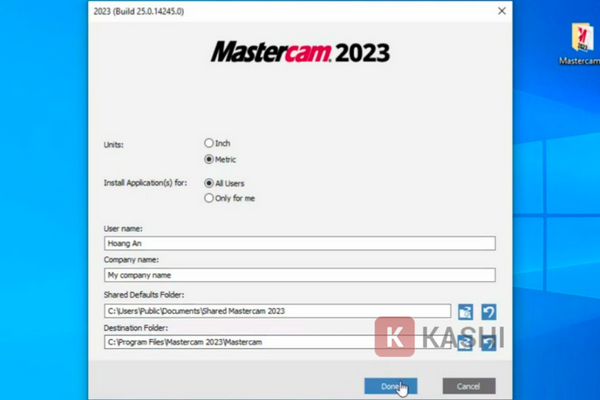 Chọn đơn vị đo lường