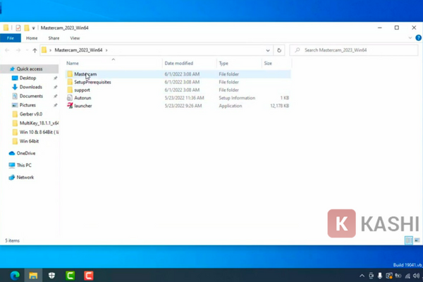 Chọn file cài đặt