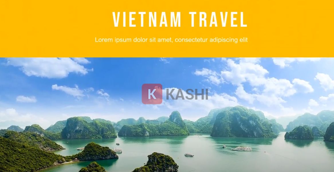 Slide mở đầu du lịch