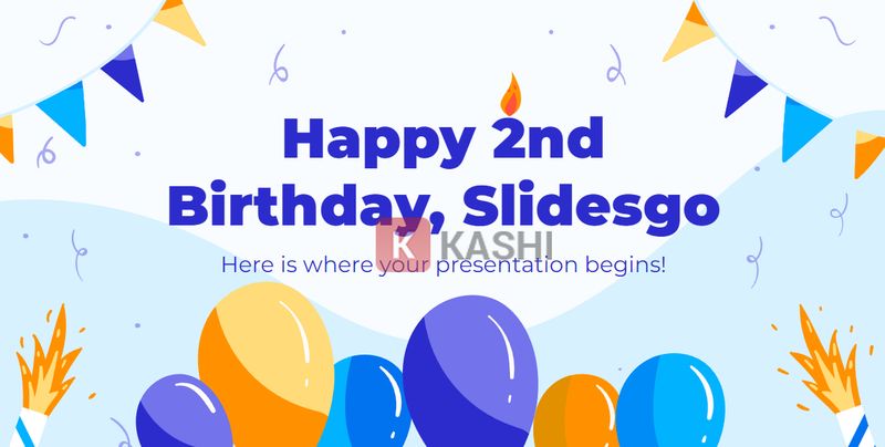 Slide bìa sinh nhật