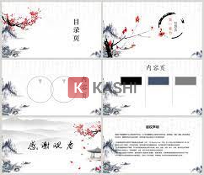 Tải +30 Mẫu powerpoint Trung Quốc - Slide hình nền free đẹp