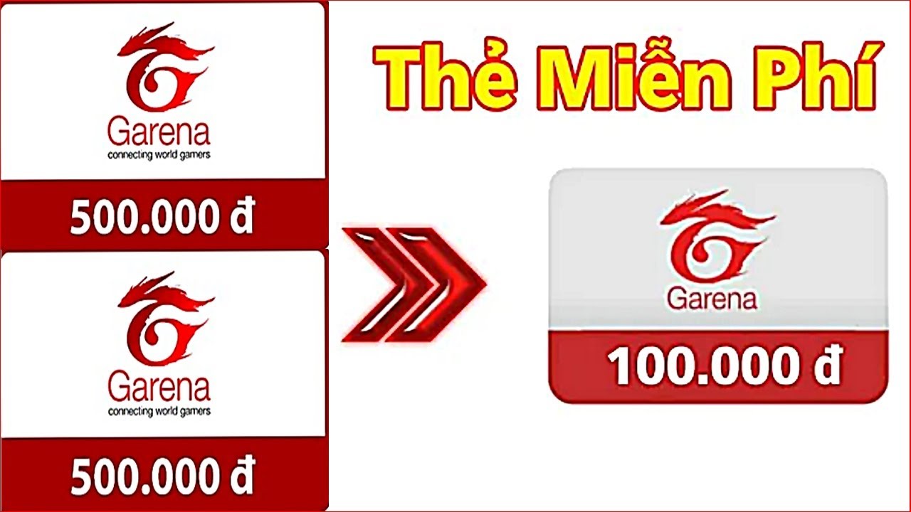 Nhận thẻ Garena