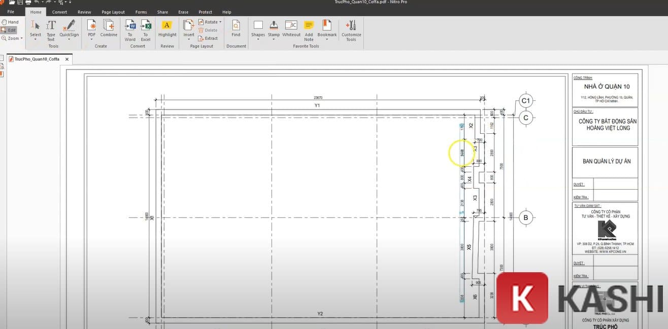Giao diện Nitro Pro 12 sau khi cài đặt