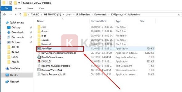 Kích hoạt Office 2013 bằng KMSpico