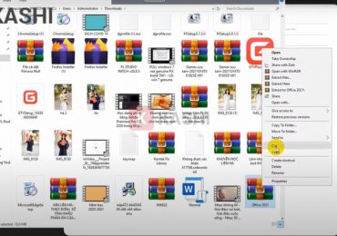 Chọn file vừa tải -> "cut"