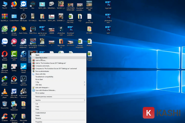 Tìm thư mục cài đặt game