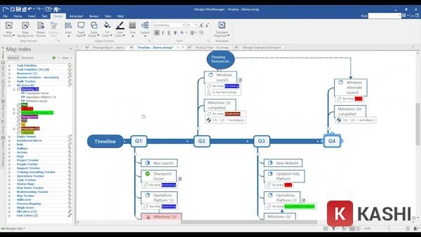 Phần mềm Mindmap manager
