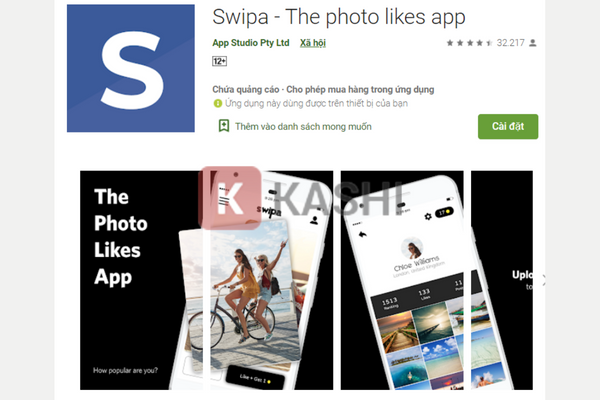 Phần mềm hỗ trợ tăng like Facebook Swipa