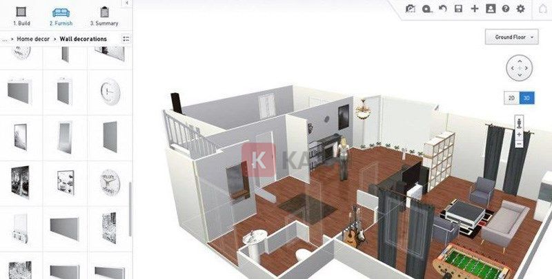 Phần mềm thiết kế nhà HomeByMe