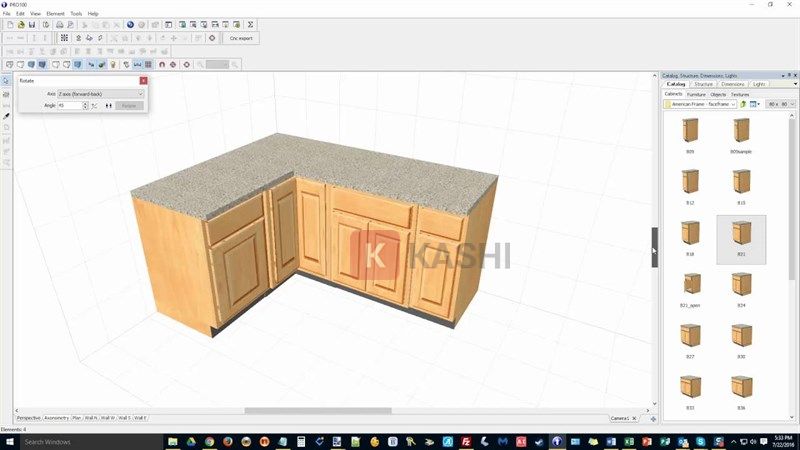 Thiết kế nội thất với Pro100
