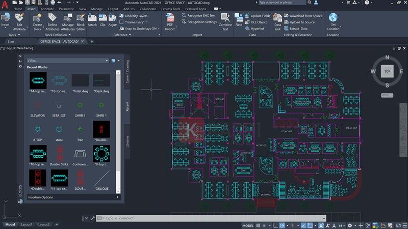 Bản vẽ kỹ thuật trong AutoCAD