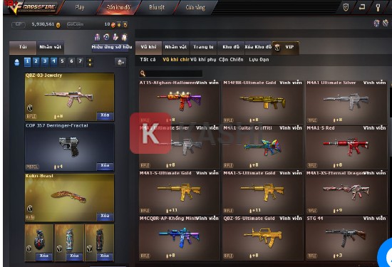 Tặng acc Phục Kích