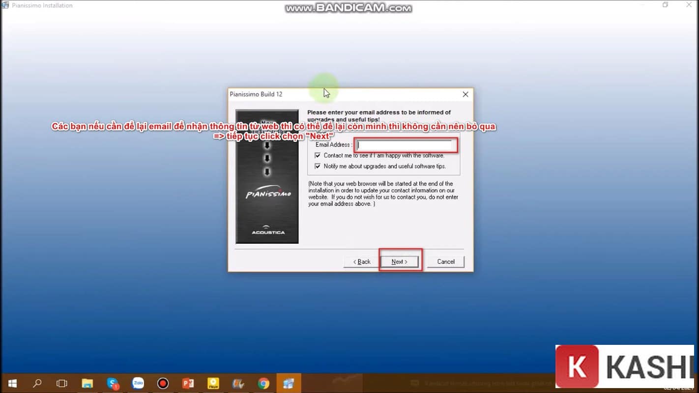 Quá trình cài đặt