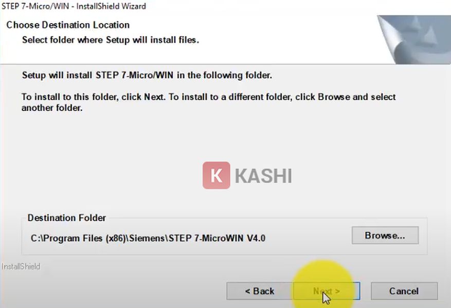 Chọn đường dẫn cài đặt