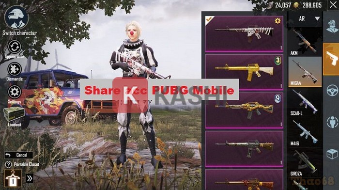 Chia Sẻ Acc PUBG Mobile