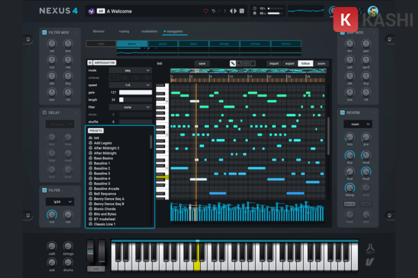 Tính năng ReFX Nexus 4
