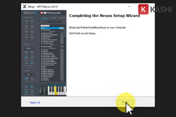 Hoàn tất cài đặt