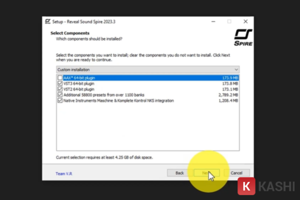 Các bước cài đặt cuối cùng