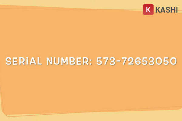 Nhập Serial Number