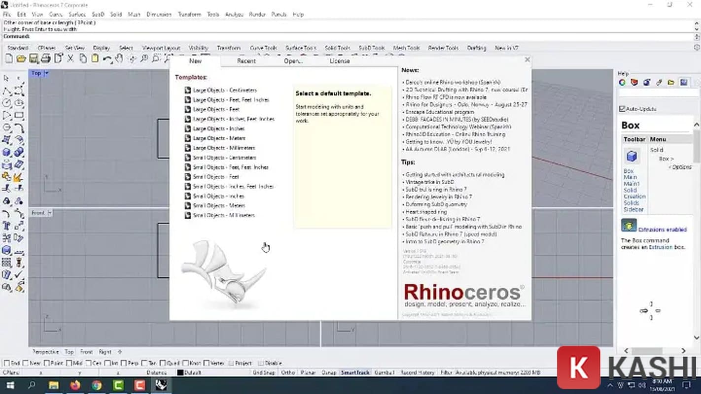 Rhinoceros 8 - Các tính năng chính