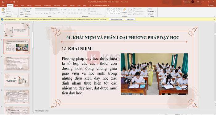 Phương pháp dạy học