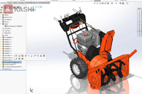 Các tính năng của SolidWorks 2018