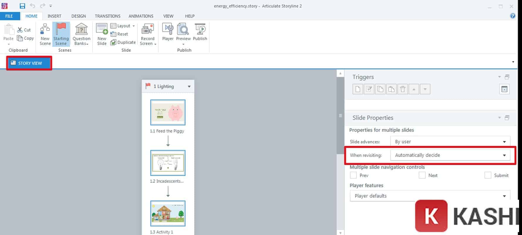 Tạo bài giảng mới trên Storyline 3