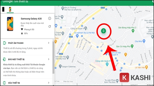 Xem vị trí trên bản đồ