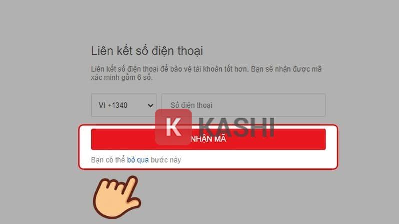 Xác thực số điện thoại