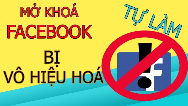 Mở khóa tài khoản Facebook