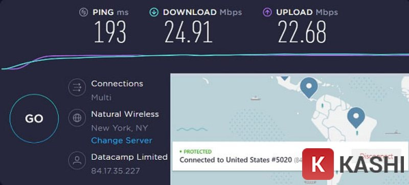 NordVPN đảm bảo kết nối không bị gián đoạn
