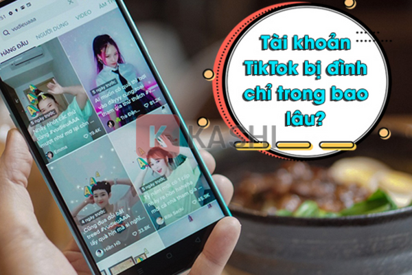 Hình ảnh minh họa thời gian bị khóa tài khoản TikTok