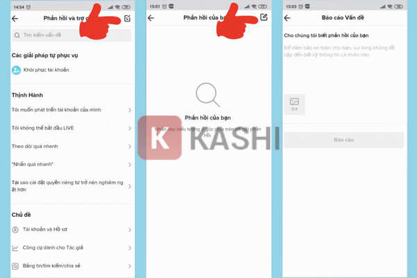 Hình ảnh minh họa phần phản hồi của bạn trên TikTok
