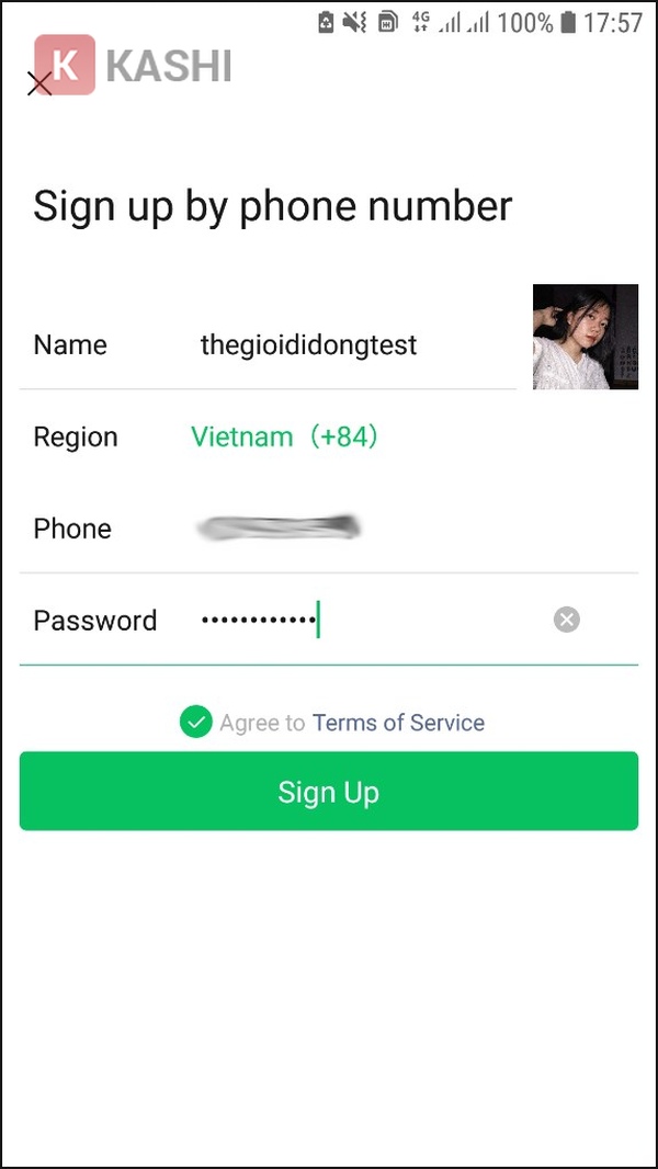 Đồng ý điều khoản