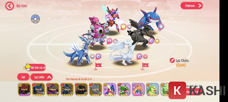 Lực chiến 533542 cấp 70